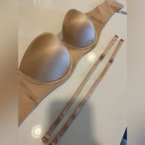 SAVAGE X FENTY BY RIHANNA (34C) - Nude convertible strapless bra ($56)